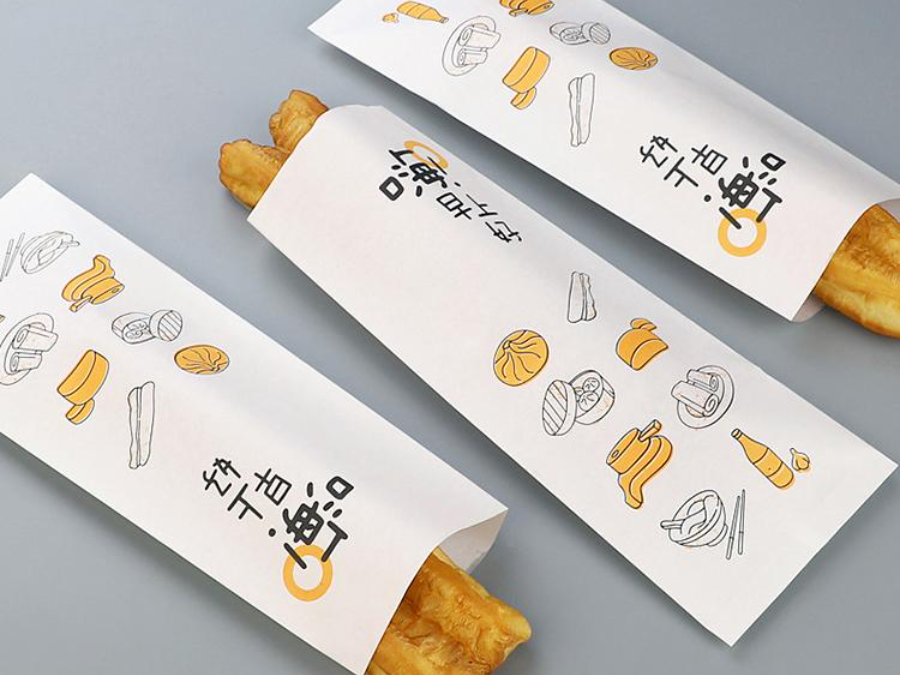 Printed window bread bags